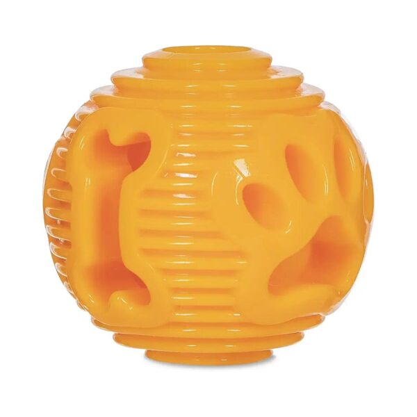 TPR Rubber Dog Toy Ball for Durability and Non-Toxicity with Treat Dispenser