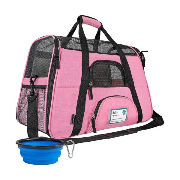 TSA Approved Pet Carrier for Small Dogs and Cats, Soft Sided with Durable Polyester