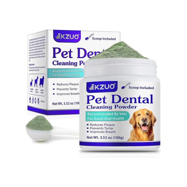 Tartar-Free Teeth for Dogs Easy Clean Probiotic Dental Powder