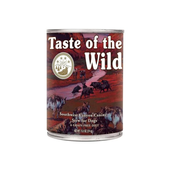 Taste of the Wild Adult Canine Formula in Stew Canned Food