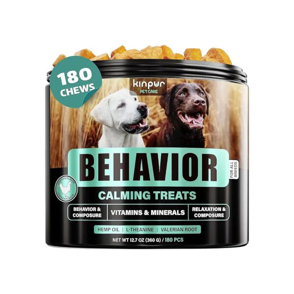 Tasty and Effective Calming Chews for Dogs with Hemp Oil