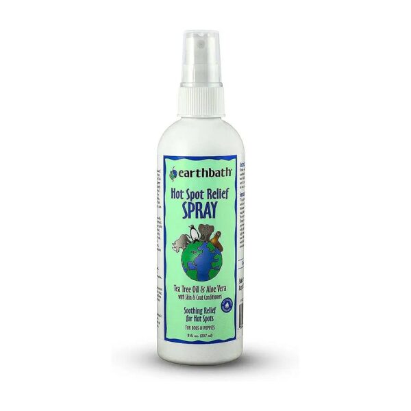 Tea Tree Oil Based Hot Spot Relief Spray for Dogs with Itchy Skin