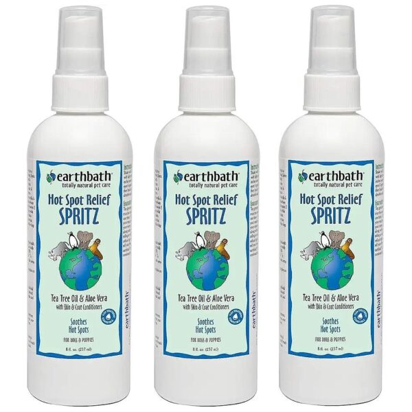 Tea Tree Oil Itch Relief Spray for Dogs with Hot Spots and Skin Conditions