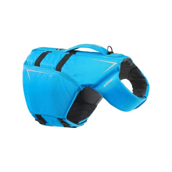 Teal XL Life Jacket for Large Breed Dogs with Seven-Panel Design