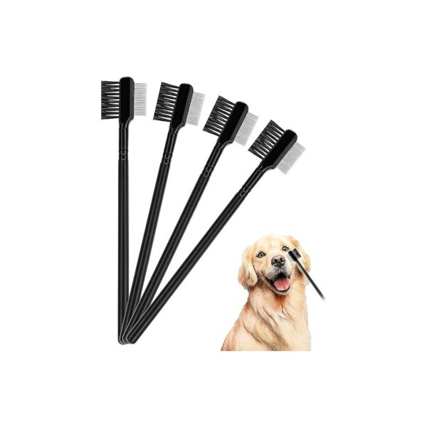 Tear Stain Remover Comb for Dogs Cats Removing Crust and Mucus