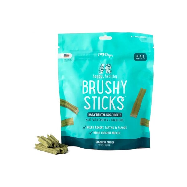 Teeth Cleaning Sticks with Chicken Flavor for Small Dogs for Teeth Cleaning and Gum Care