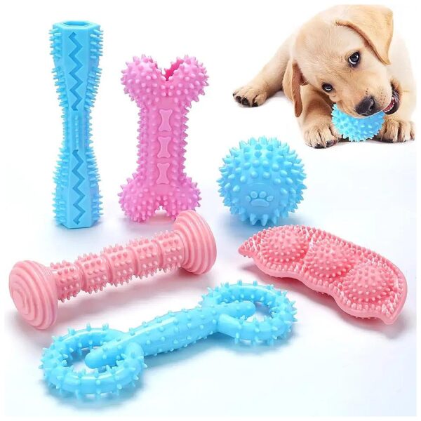 Teething Toys for Small Puppies 6 Pack Puppy Chew Toys for Small Dogs