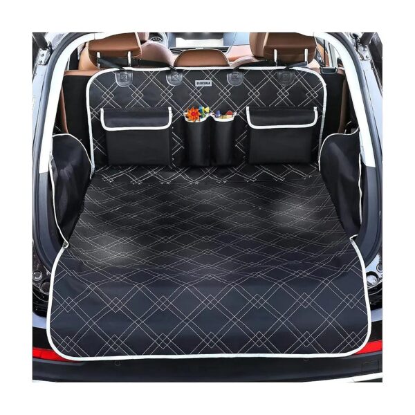 Textured Non-Slip Backing Cargo Cover Liner for SUV Car Waterproof Dog Seat Cover Mat