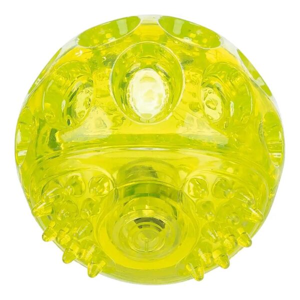 Thermoplastic Rubber Flashing Ball for Pets Providing Long-Lasting Fun