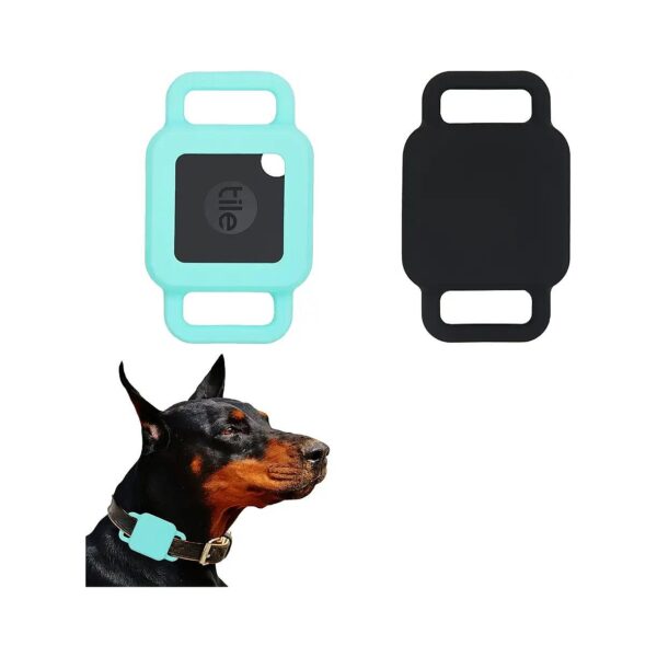 Tile Pro Compatible Silicone Dog Cat Collar Cover for Safe Wearing