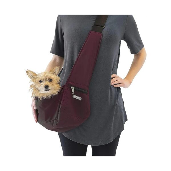 Tiny Puppy Backpack for Toy and Teacup Dogs 4-8 lbs Waterproof Nylon Packable Pet Carrier