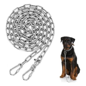 Top-Quality Steel Dog Chain for Yard and Park Fun - 20FT Long