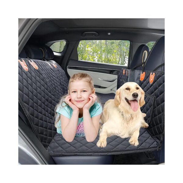 Top-Rated Back Seat Extender for Dogs - Protects Car Interior, Supports 300lbs