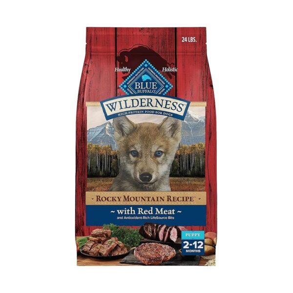 Top-Rated Puppy Food for Healthy Muscles and Immune System with Blue Wilderness Recipe