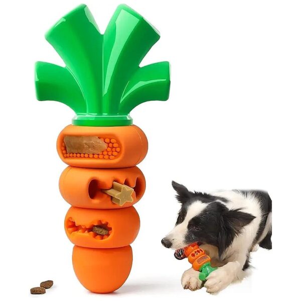 Tough Dental Treat Dispensing Dog Toys for Large Medium Small Dogs