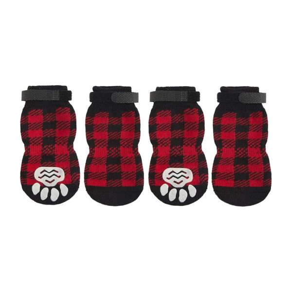 Traction Control Dog Socks for Small to Large Dogs on Hardwood Floors