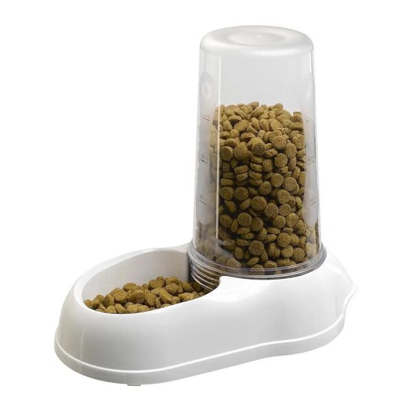 Transparent Tank Dry Food and Water Dispenser for Big Dogs