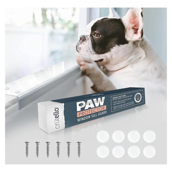 Transparent Window Sill Protector for Dogs and Pets