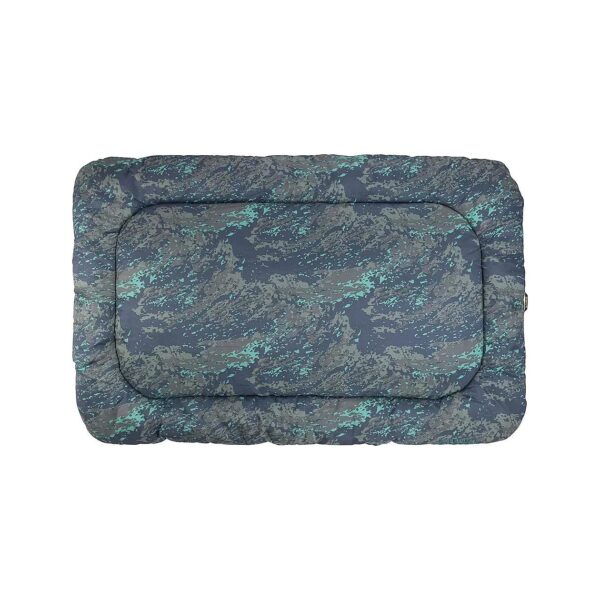 Traveling Dog Bed Tidal Teal for Camping and Hiking Fun