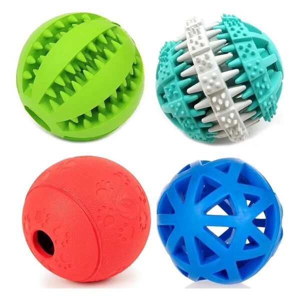 Treat Ball Dog Toys Variety Pack for Small to Medium Sized Dogs