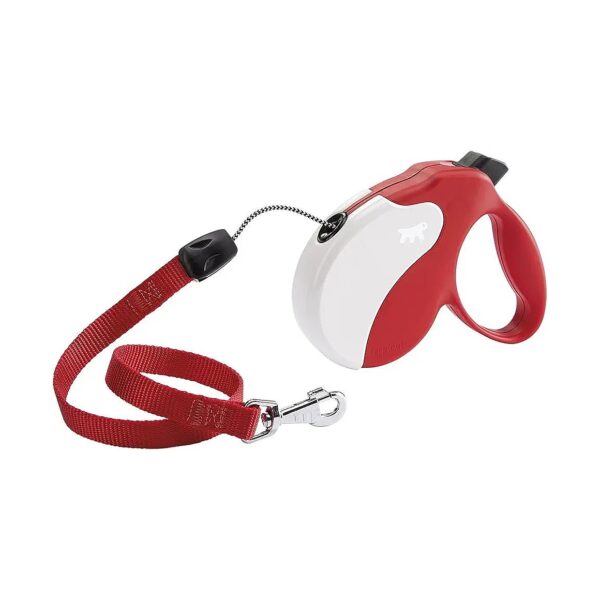 Trendy Cord Dog Lead for Small to Medium Dogs in Red