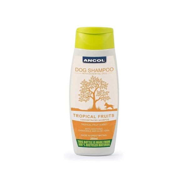 Tropical Fruit Shampoo for All Coat Types Effective Cleaning