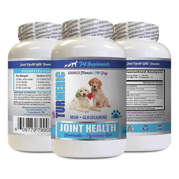 Turmeric Joint Health Supplement for Medium-Sized Dogs Advanced Formula