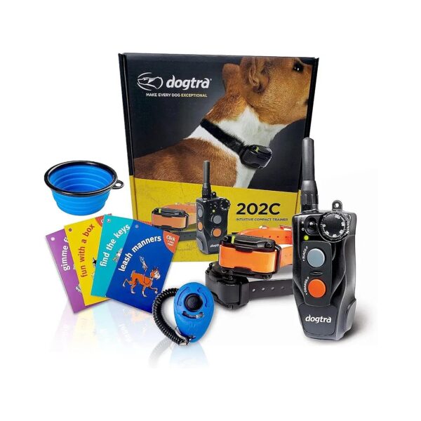 Two Dog Training System with iClick Training Card and Jestik Click Trainer Value Bundle