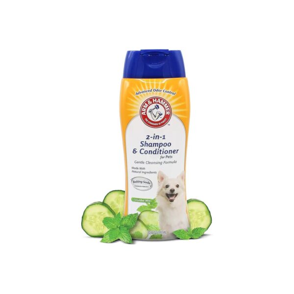 Two-In-One Silky Smooth Dog Shampoo Conditioner for All Dog Breeds