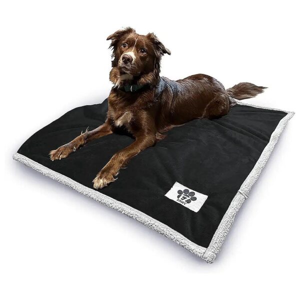 Two-Toned Reversible Waterproof Dog Blanket for Small Medium and Large Dogs