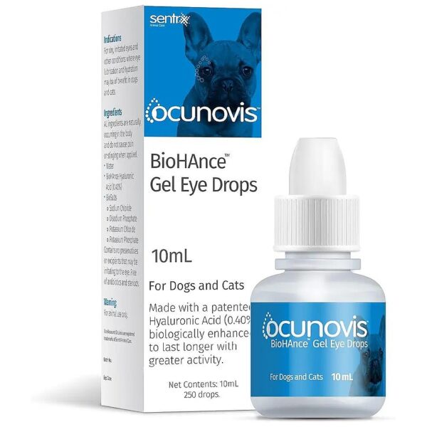 USA-Made Eye Drops for Dogs and Cats with Dry Eye, Allergy, and Red Eye Relief