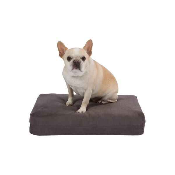 USA-Made Orthopedic Dog Bed with Gel Memory Foam and Removable Washable Cover