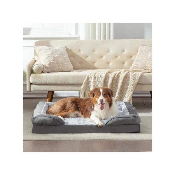 Ultimate Comfort Orthopedic Dog Bed with Removable Cover for Large Breed Dogs