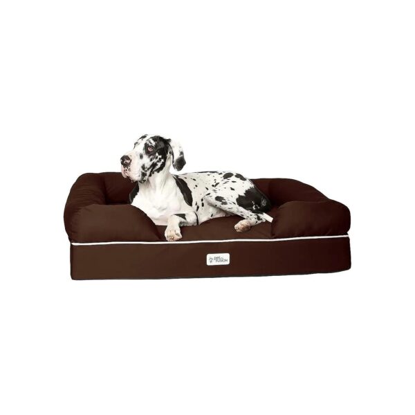 Ultimate Comfort for Large Dogs with Orthopedic Memory Foam and Waterproof Liner