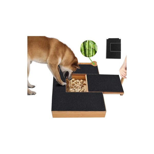 Ultimate Dog Nail Filing Solution with Treats and Sandpaper for Large Dogs