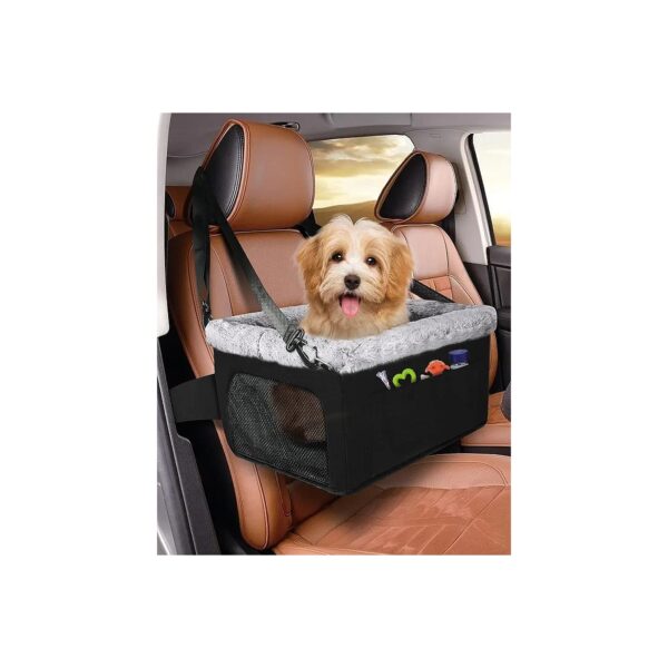 Ultimate Portable Dog Seat with Detachable and Washable Fabric for Small Under 20lb Pets