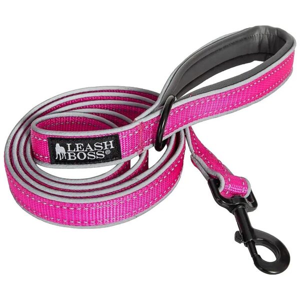 Ultra Comfortable Double-Thick Soft Padded Leash for Large and Medium Dogs