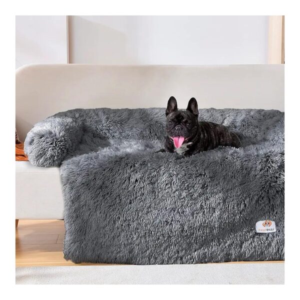 Ultra Soft Dog Sofa Bed with Waterproof Lining for Small Medium Large Dogs and Cats