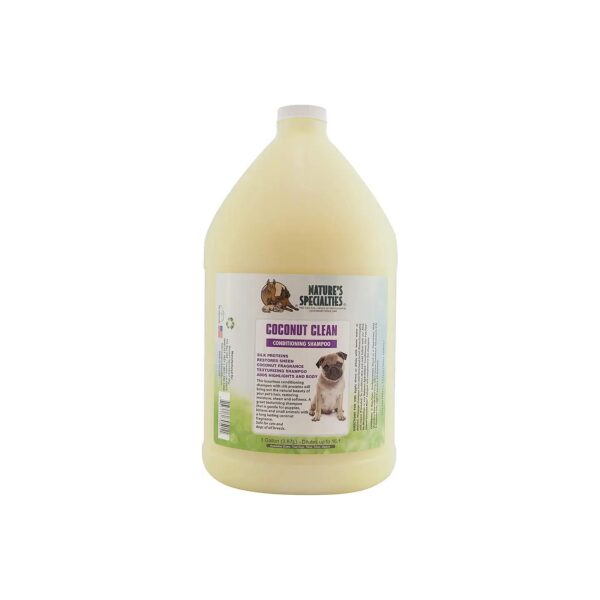 Ultra-Concentrated Dog Shampoo for Moisturizing and Conditioning, 1 Gallon