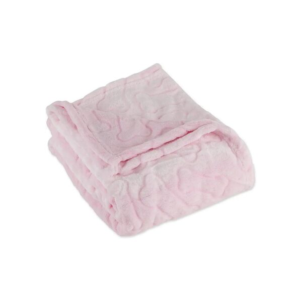 Ultra-Soft Pink Pet Blanket for Cats and Dogs, 36x48 inches, Tear Resistant and Durable