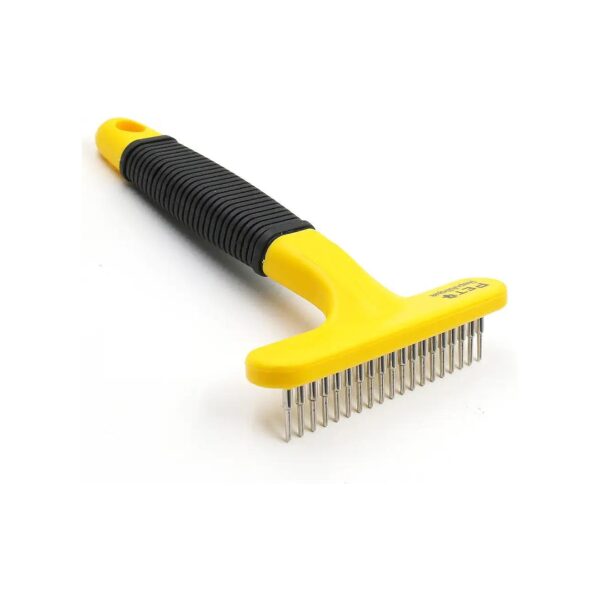 Undercoat Mat Brush for Dogs Cats and Rabbits with Thick Furs and Heavy Undercoats