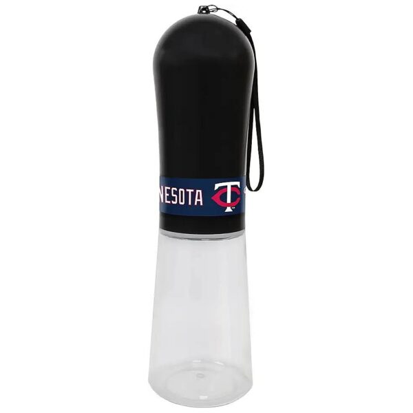 Unique Pet Water Bottle with MLB Team Logo and Double Filter