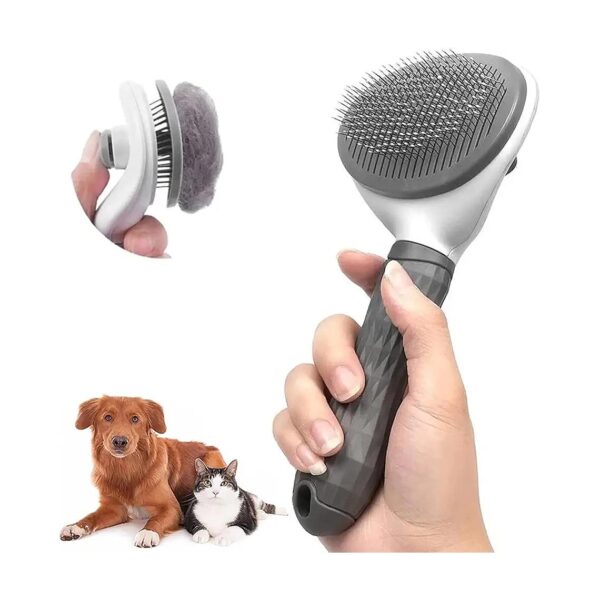 Unique Rubber Comb for Short and Long Hair Cats and Dogs