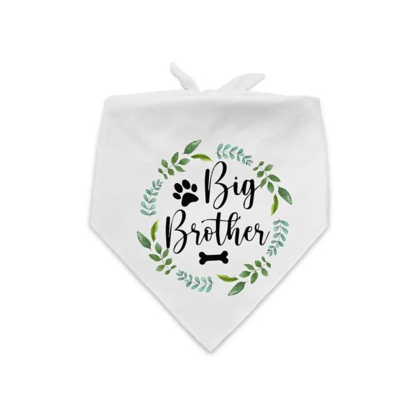 Unique Triangle Bibs with White Flower Pattern for Pet Owners Gift