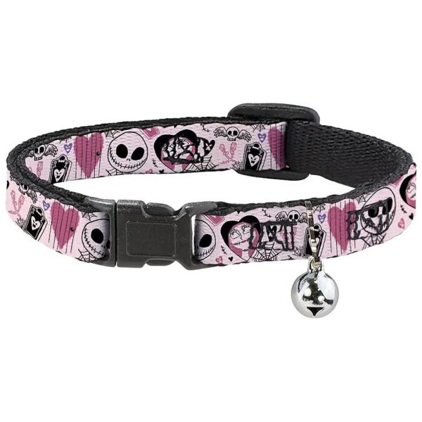 Unisex Cat Collar with Safety Breakaway, Nickel-Free Bell, Disney Themed