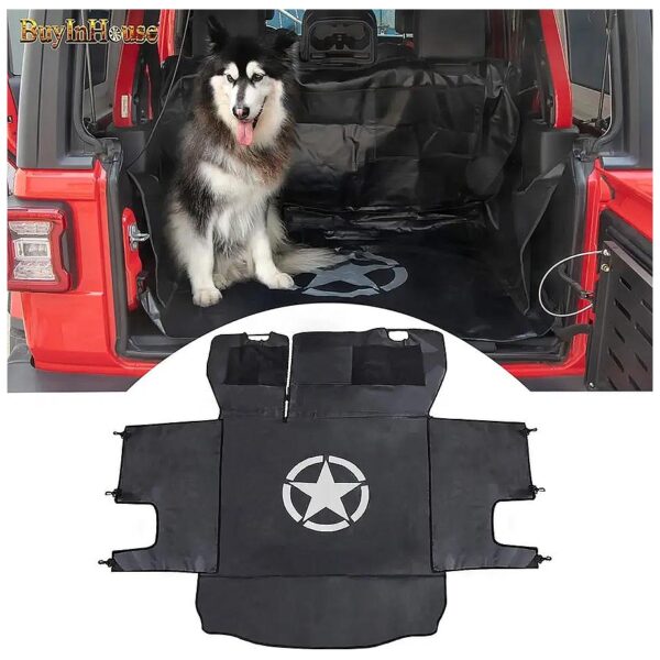 Universal 600D Oxford Dog Car Seat Cover for Jeep Owners