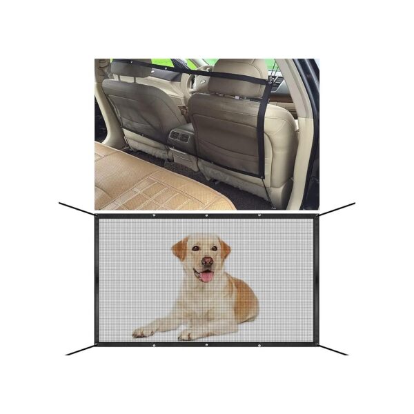 Universal Pet Car Divider for SUV and Truck with Easy to Clean Design