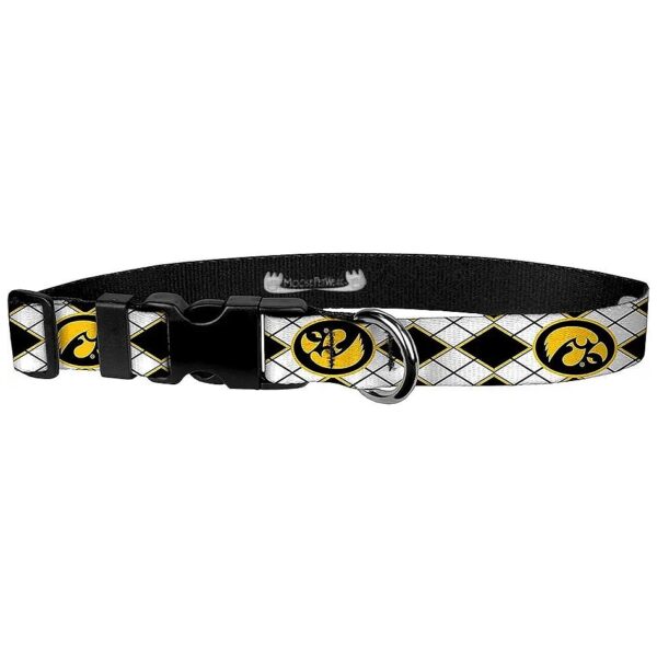 University of Iowa Hawkeyes Licensed Adjustable Dog Collar for Small Dogs