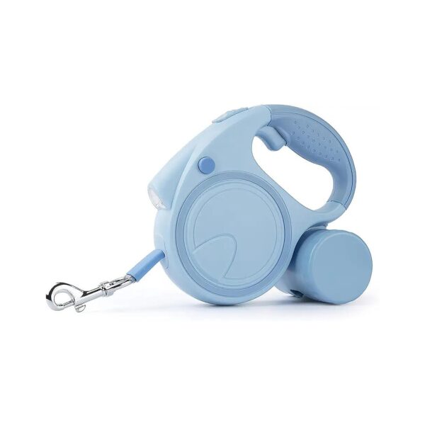 Upgrade Retractable Dog Leash with Durable Nylon Tape and Ergonomic Anti-slip Handle