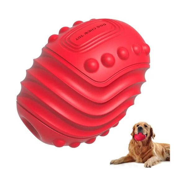 Upgraded Large Breed Squeaky Dog Ball Toys for Aggressive Chewers and Intense Play